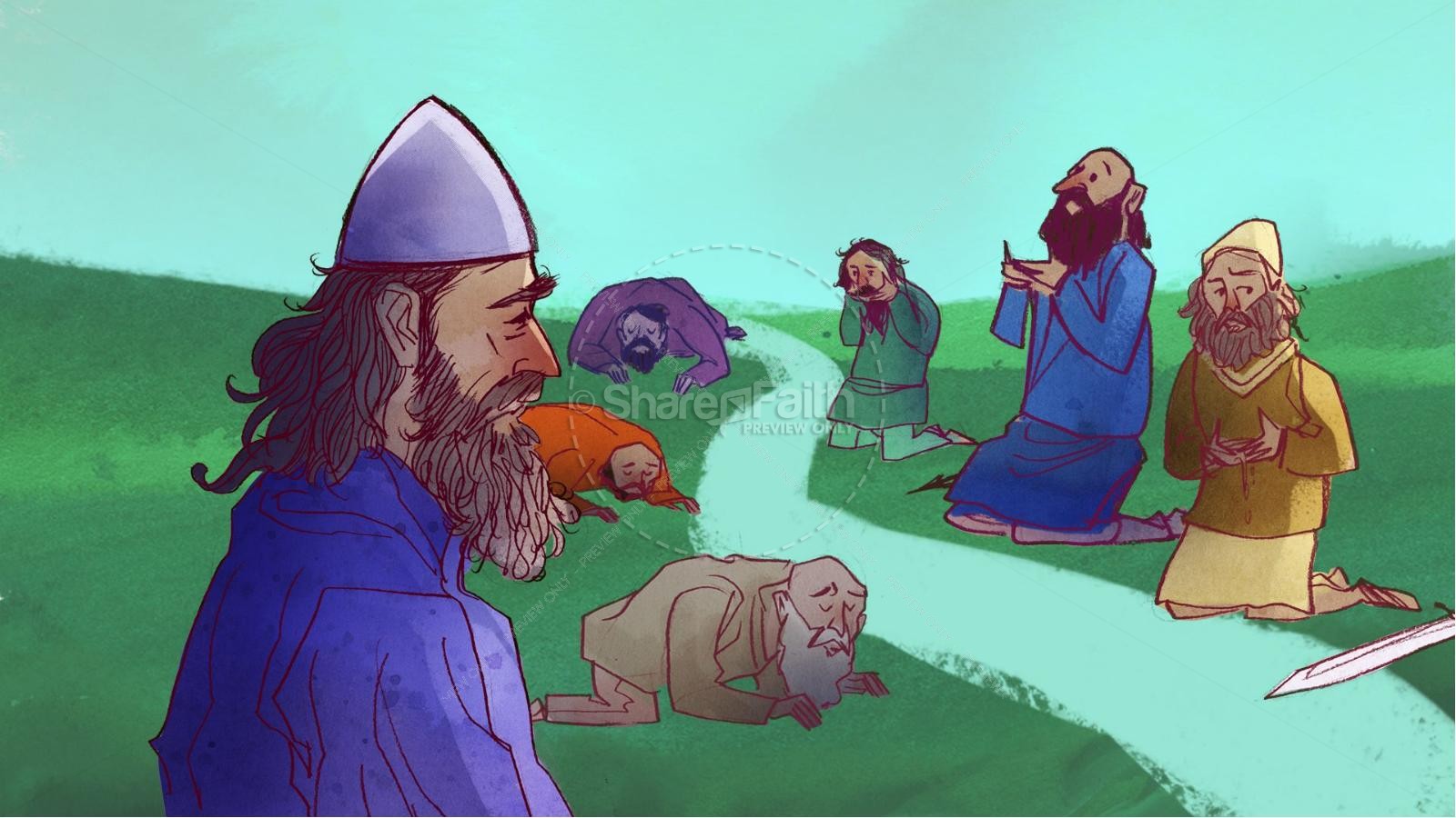 Judges 6 Gideon and the 300 Kids Bible Lesson Thumbnail 14