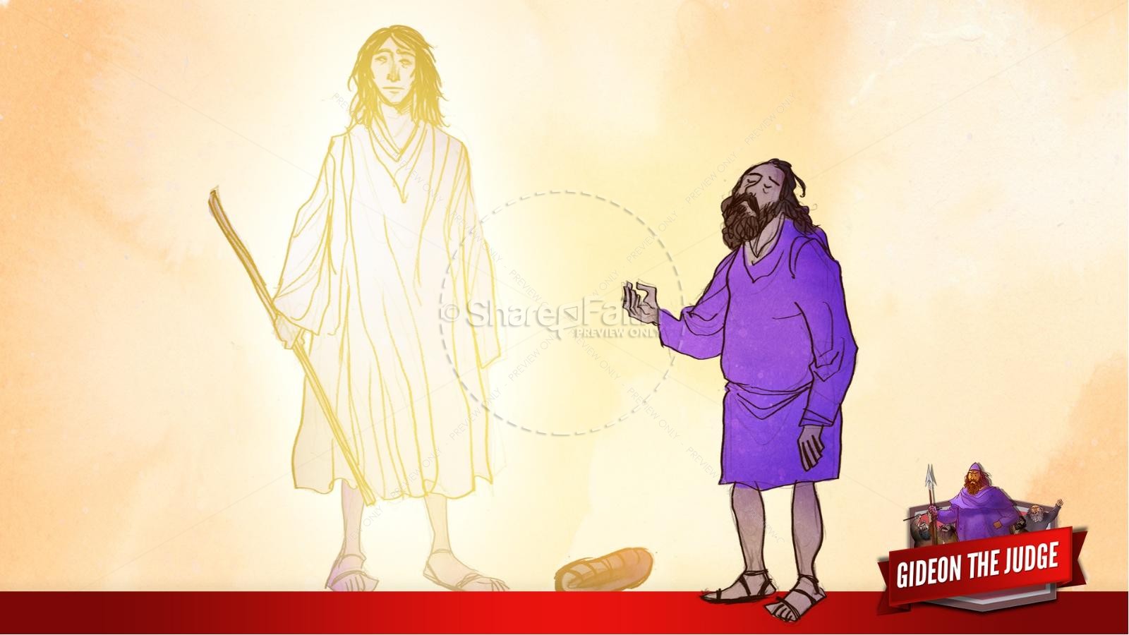 Judges 6 Gideon and the 300 Kids Bible Lesson Thumbnail 33