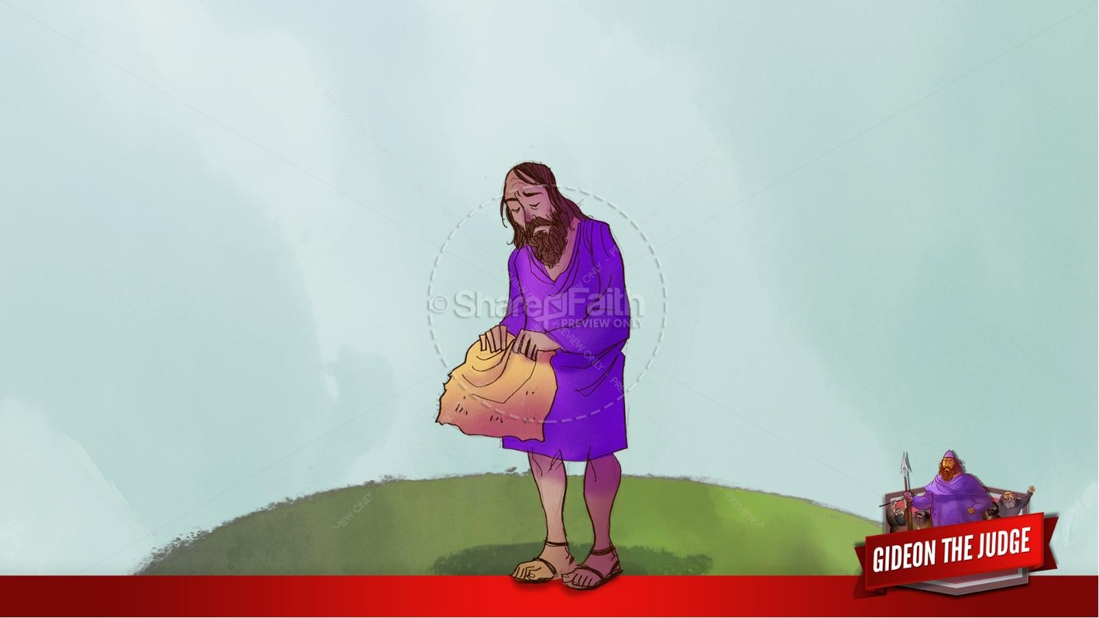 Judges 6 Gideon and the 300 Kids Bible Lesson Thumbnail 41