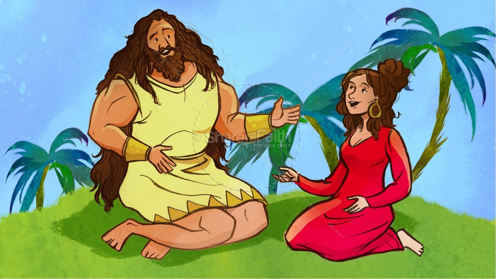 Samson and Delilah Kids Bible Stories Thumbnail 8
