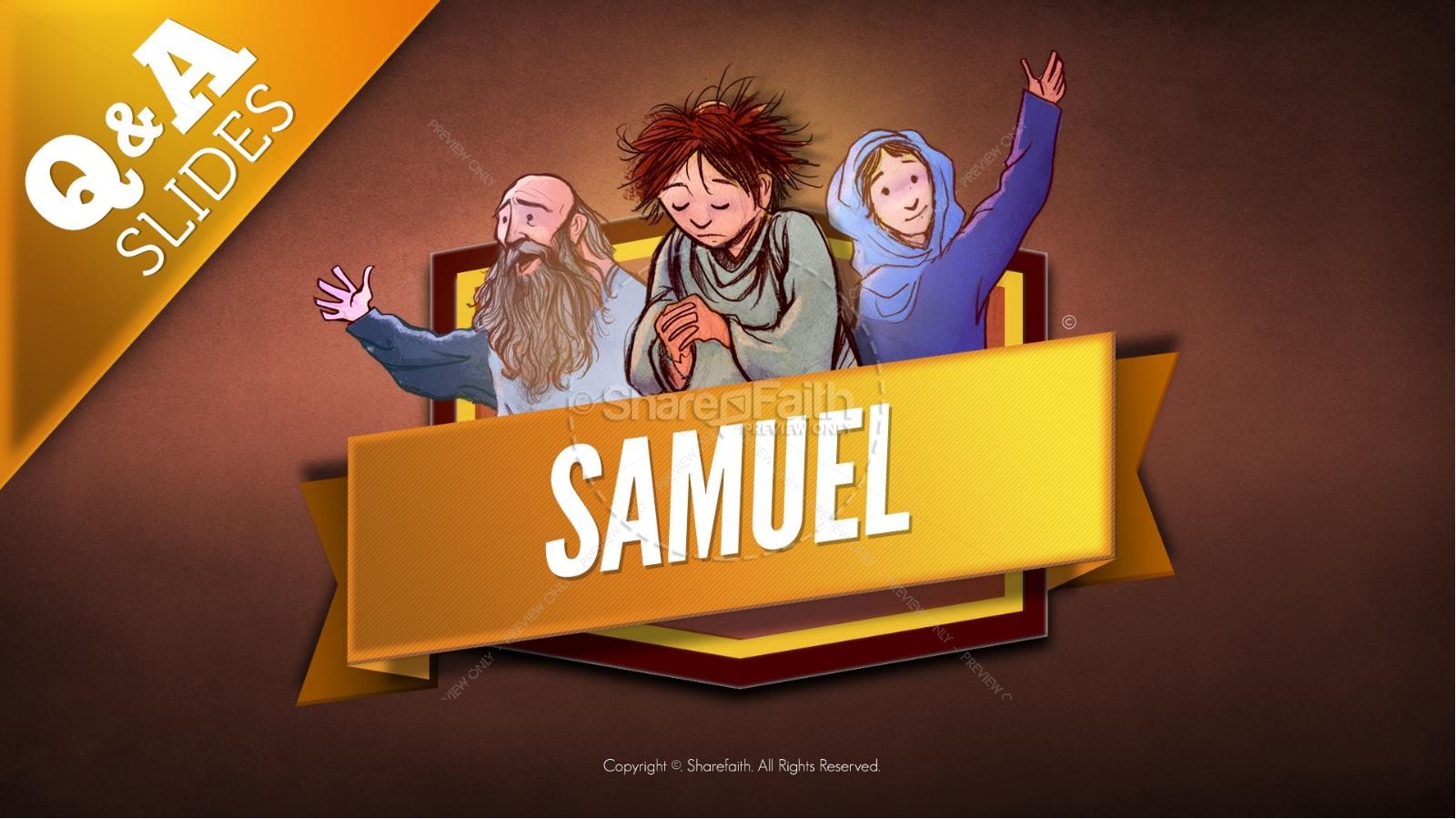 Samuel Bible Story For Kids