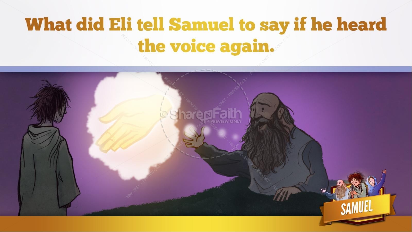 Samuel Bible Story For Kids | slide 34