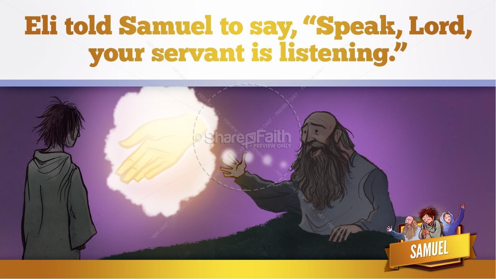 Samuel Bible Story For Kids | slide 35