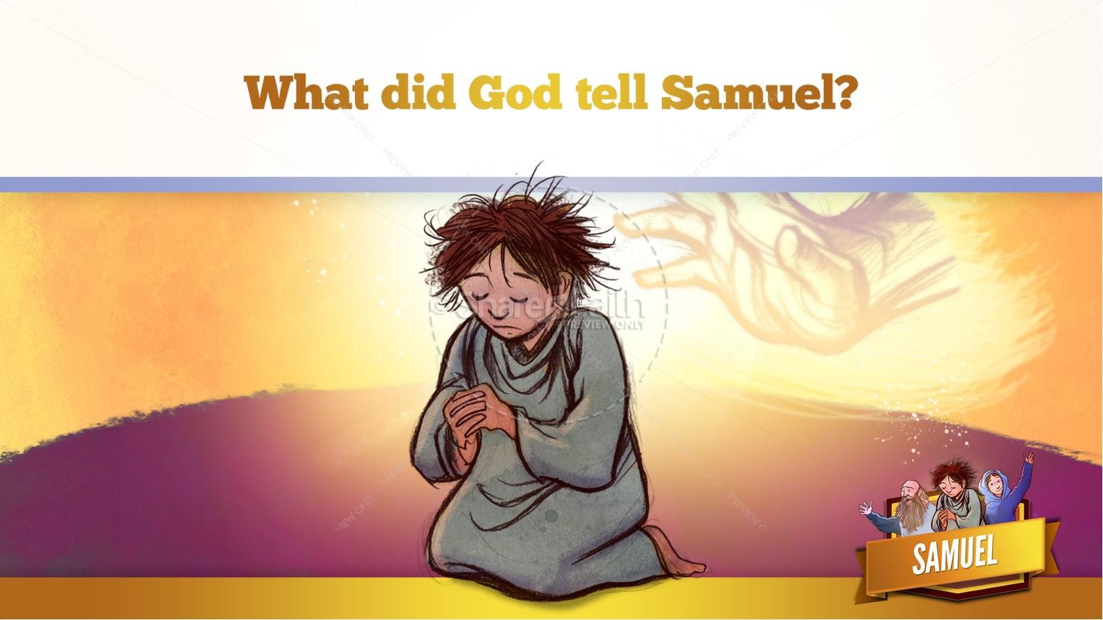 Samuel Bible Story For Kids | slide 38