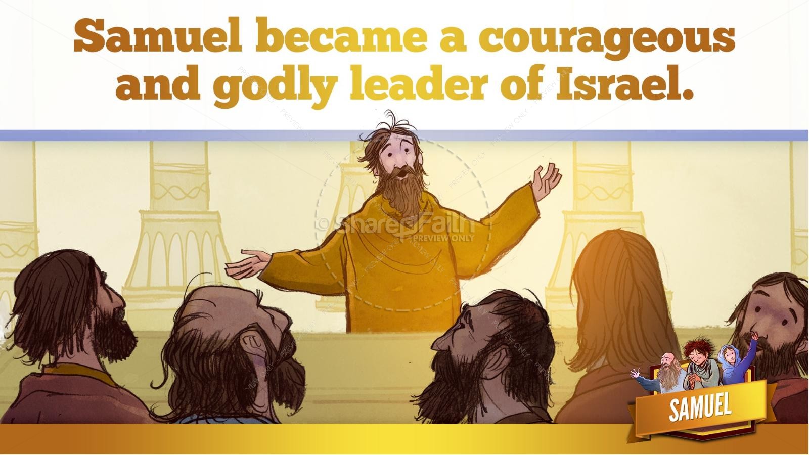 Samuel Bible Story For Kids | slide 43