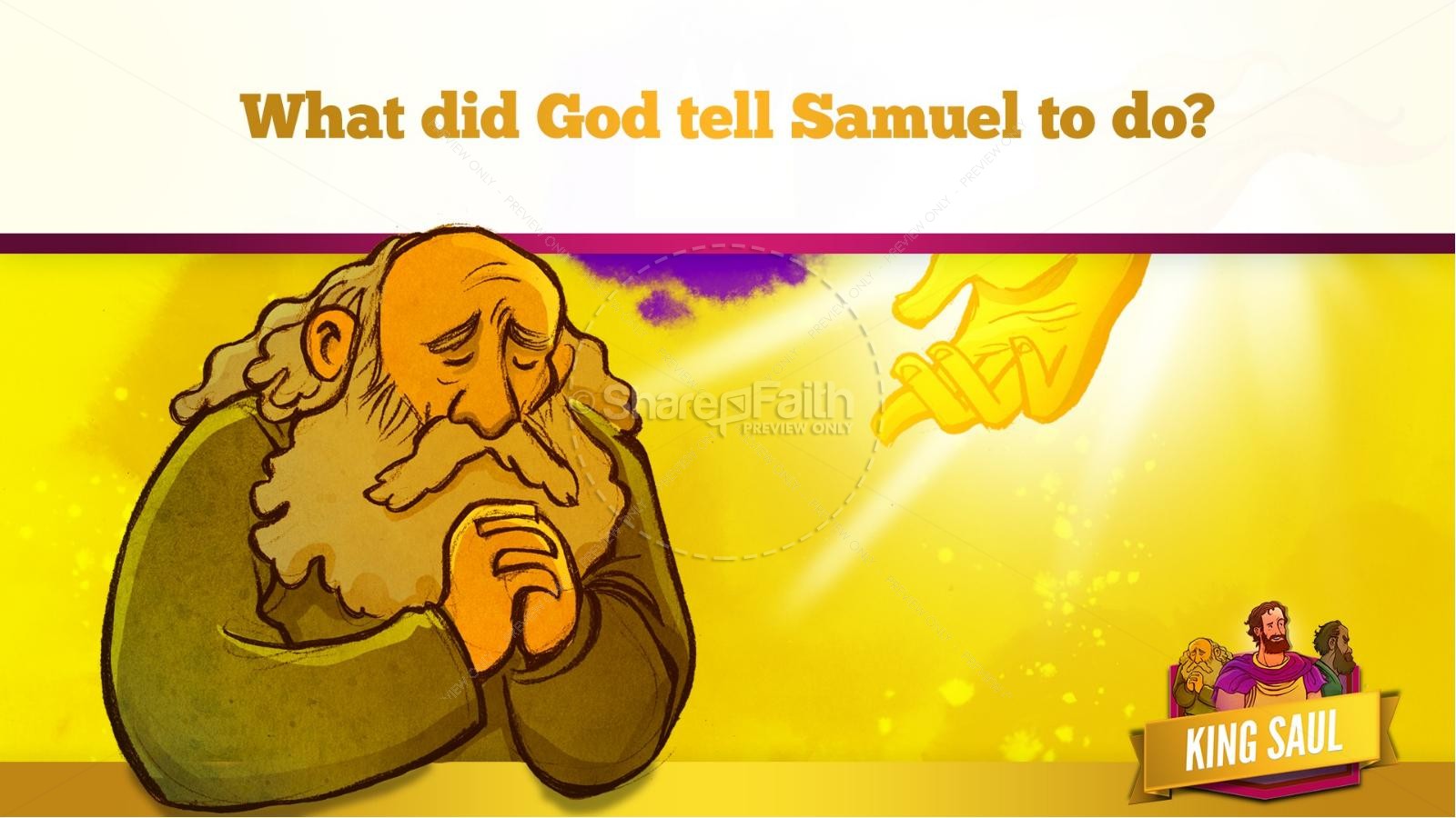 King Saul Kids Bible Story Thumbnail 16