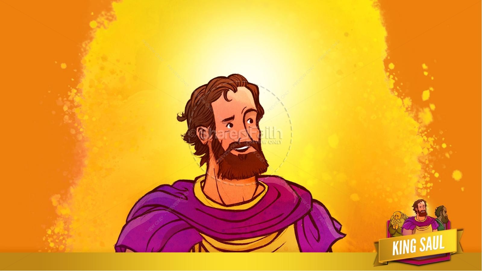 King Saul Kids Bible Story Thumbnail 19