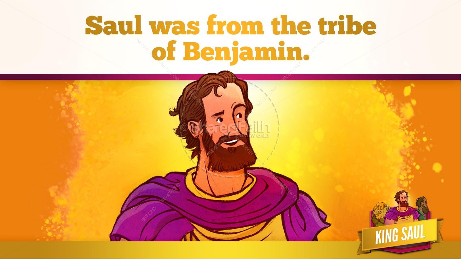 King Saul Kids Bible Story Thumbnail 21