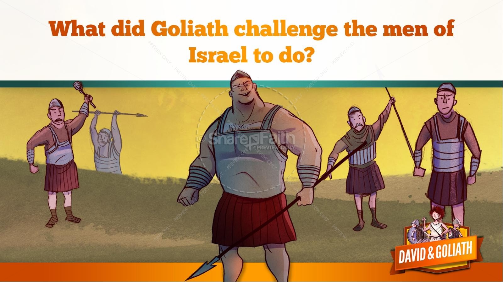 David and Goliath Kids Bible Story Thumbnail 23