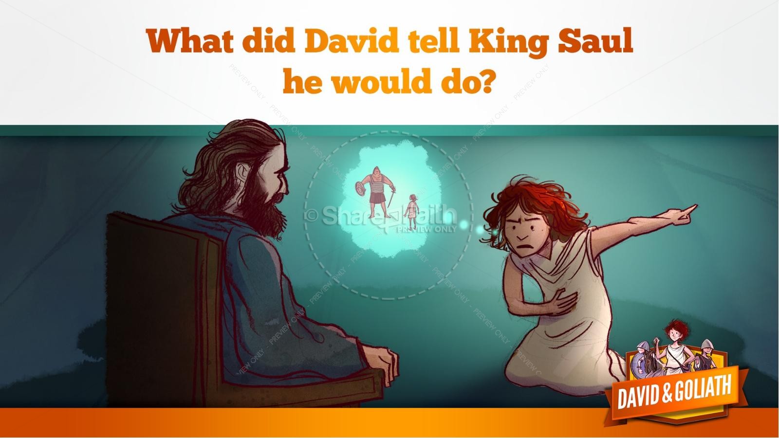 David and Goliath Kids Bible Story Thumbnail 27