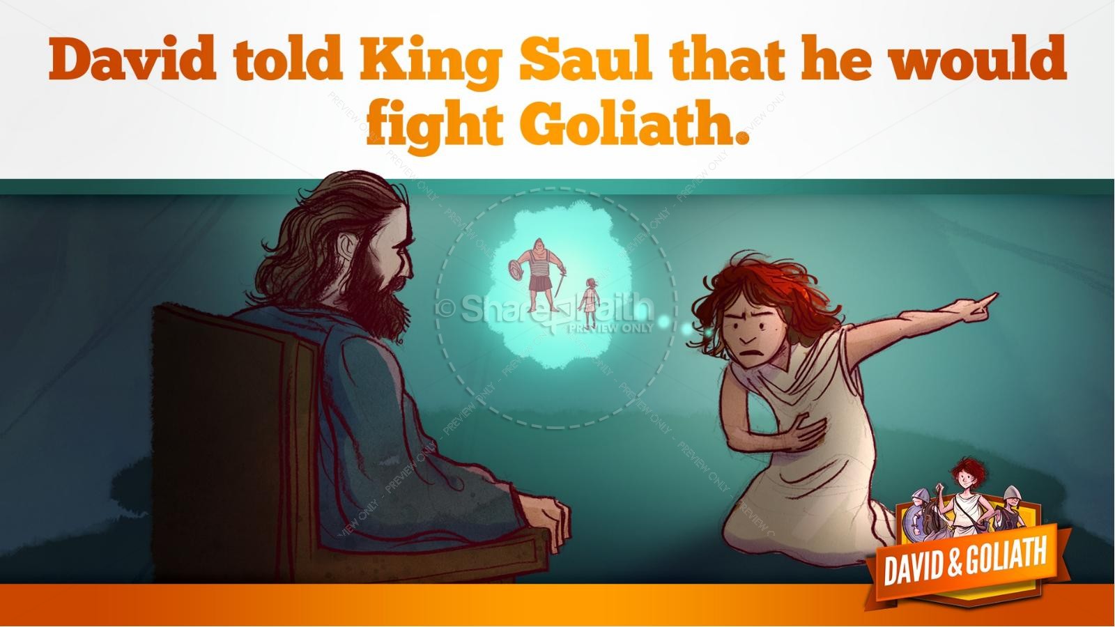 David and Goliath Kids Bible Story Thumbnail 28