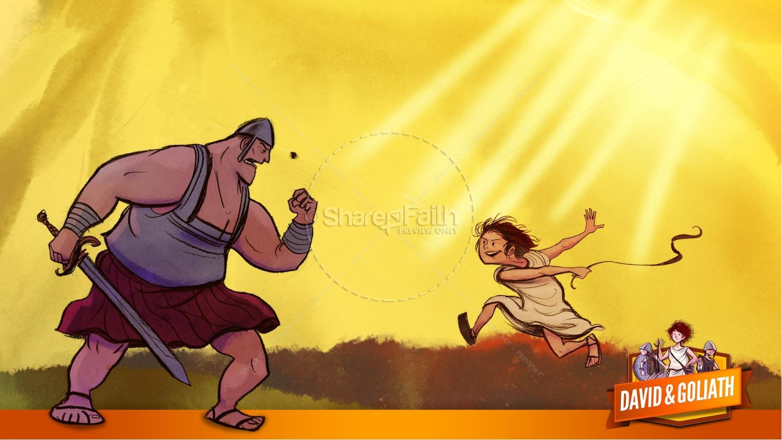 David and Goliath Kids Bible Story Thumbnail 38