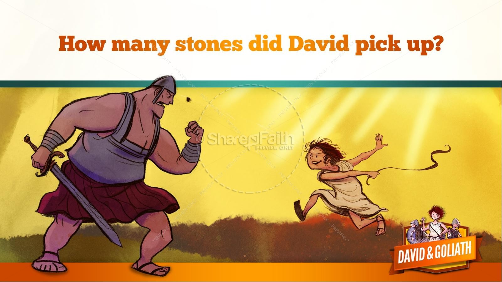 David and Goliath Kids Bible Story Thumbnail 39