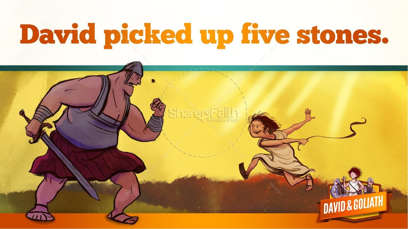 David and Goliath Kids Bible Story Thumbnail 40