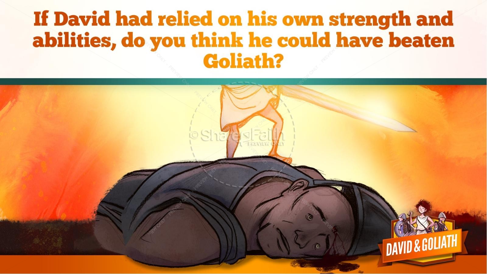 David and Goliath Kids Bible Story Thumbnail 45