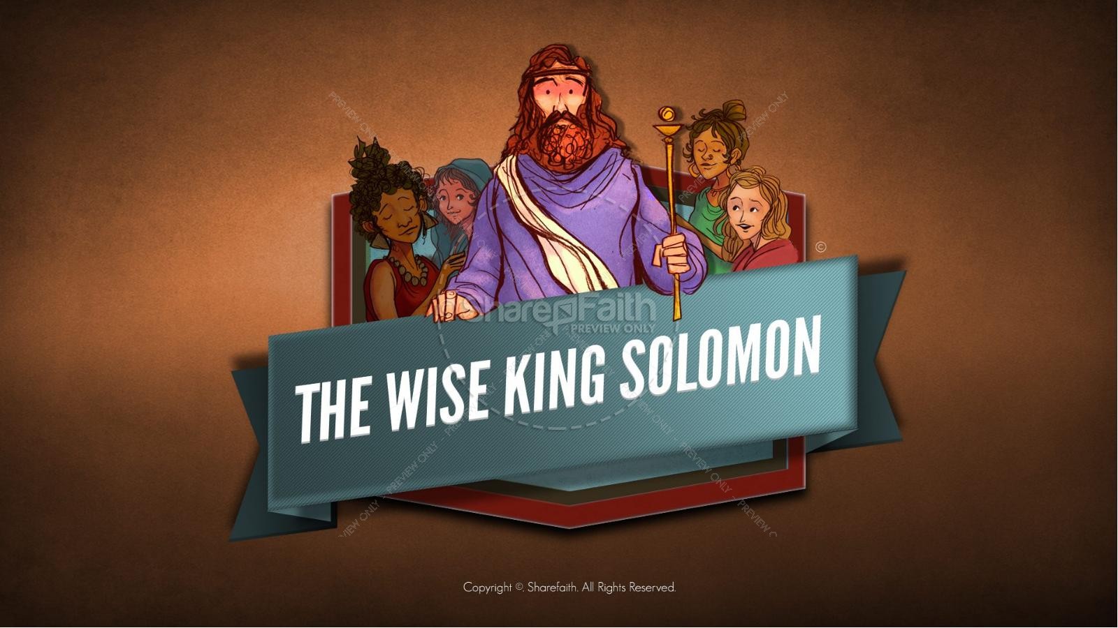 King Solomon Wisdom