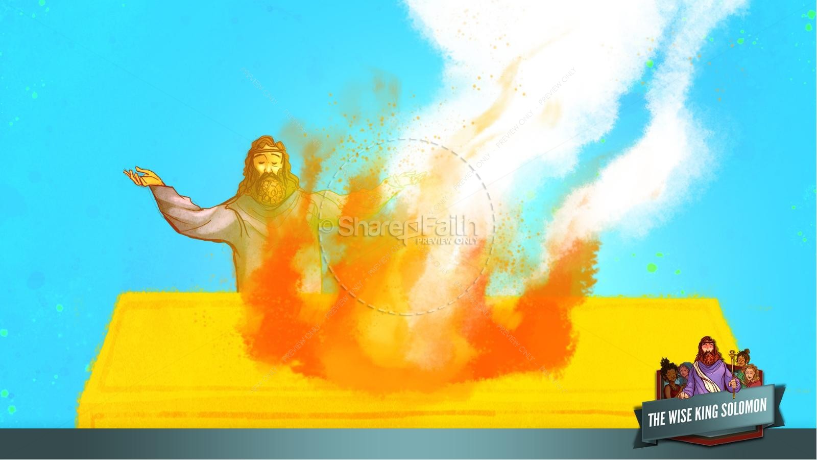 The Wisdom of Solomon Kids Bible Story Thumbnail 16