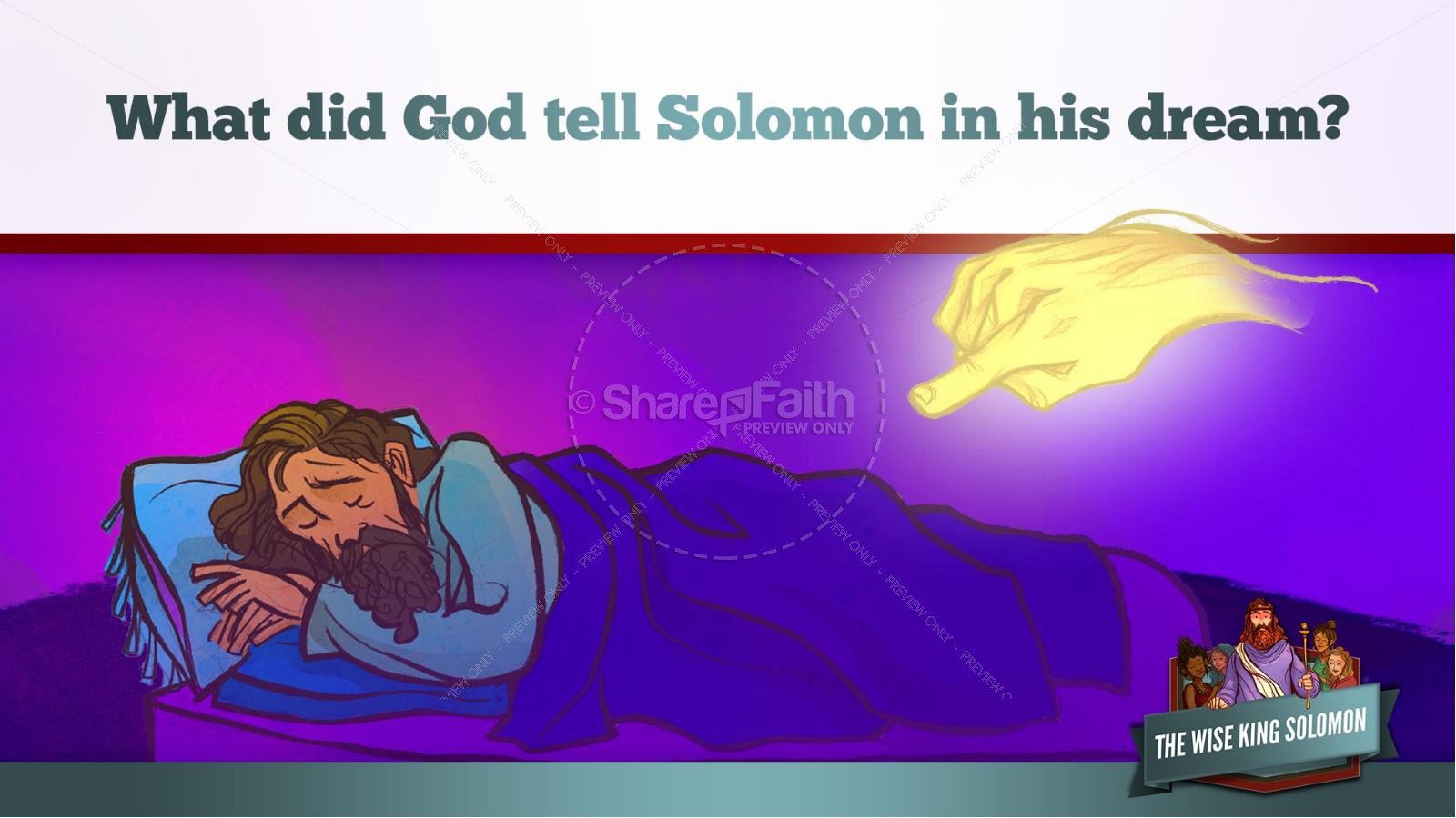 The Wisdom of Solomon Kids Bible Story | slide 21