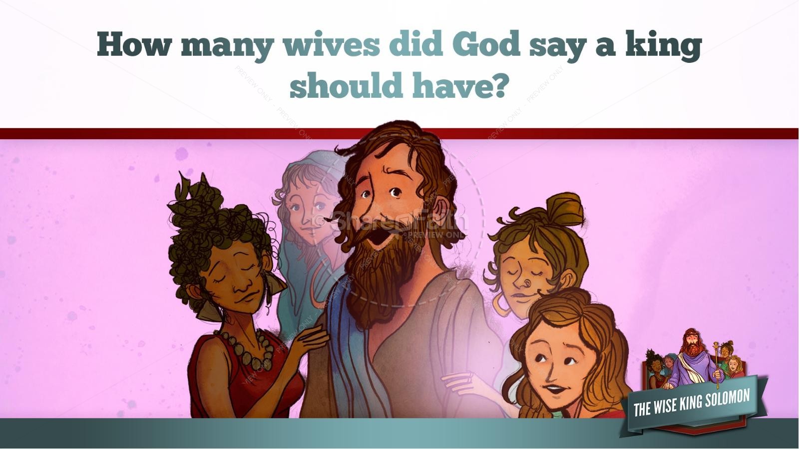 The Wisdom of Solomon Kids Bible Story | slide 37