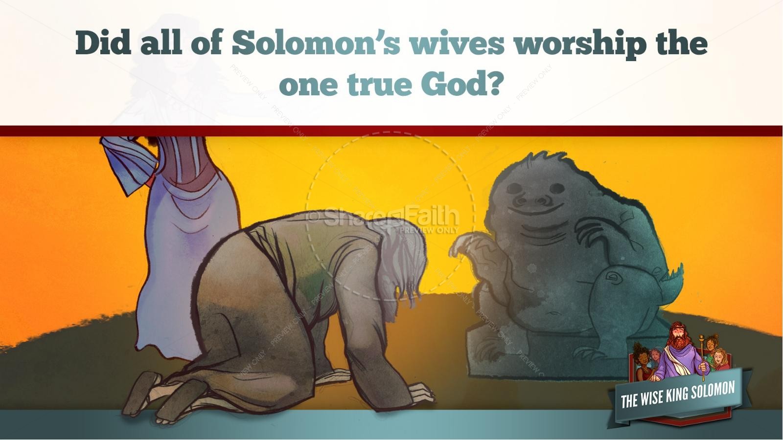 The Wisdom of Solomon Kids Bible Story Thumbnail 41