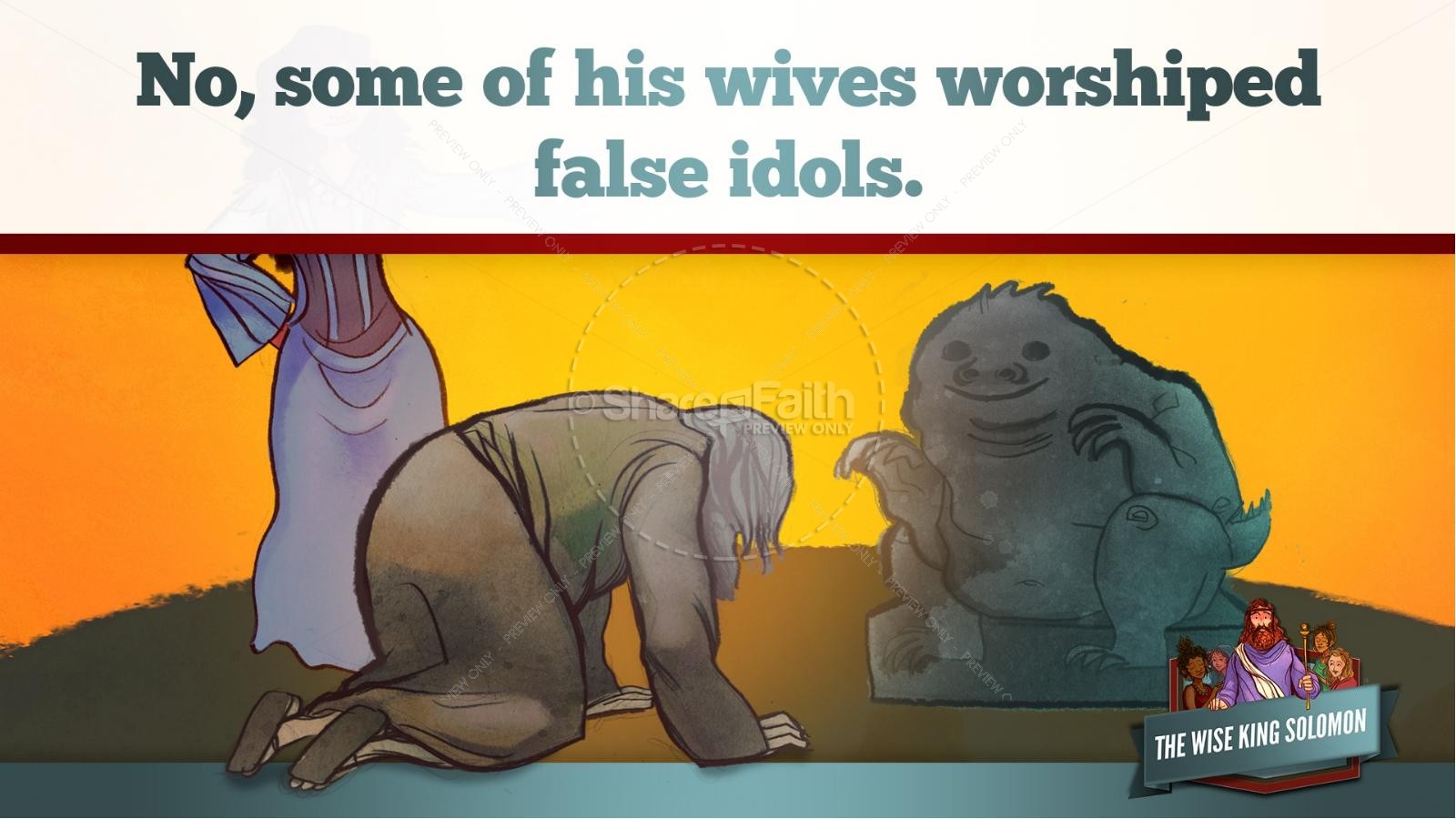 The Wisdom of Solomon Kids Bible Story Thumbnail 42