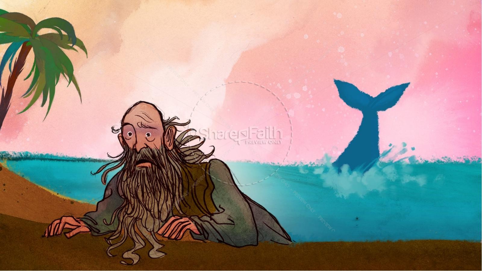 Jonah And The Whale Kids Bible Story Thumbnail 13