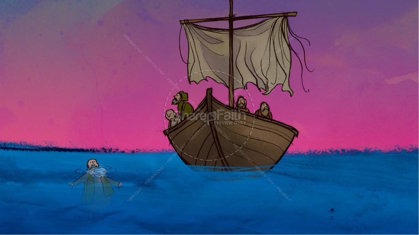 Jonah And The Whale Kids Bible Story