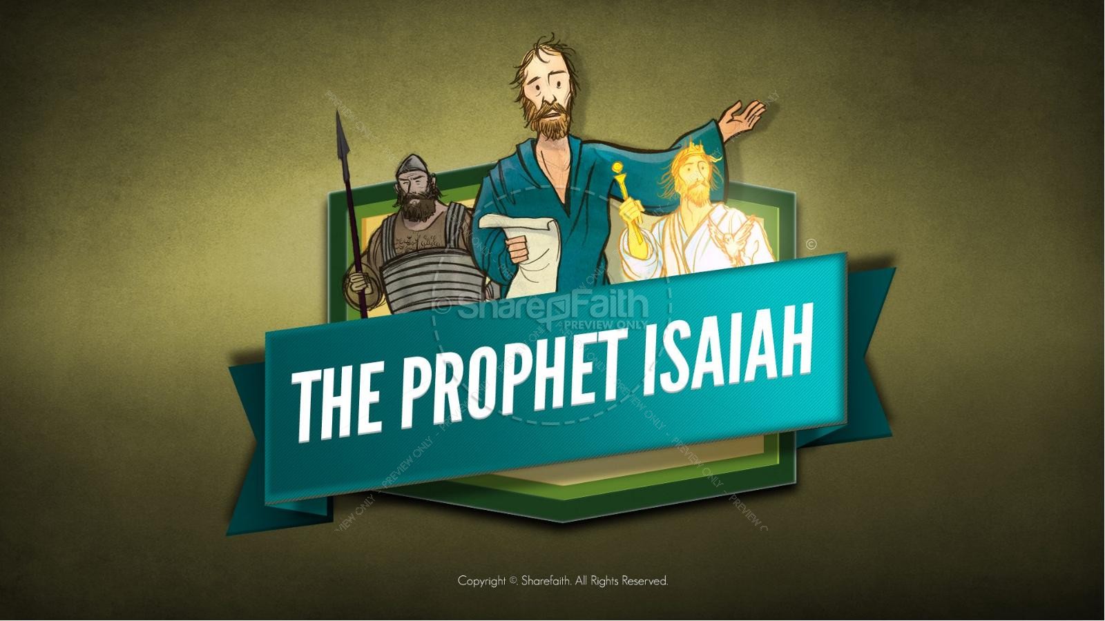 The Prophet Isaiah Kids Bible Story