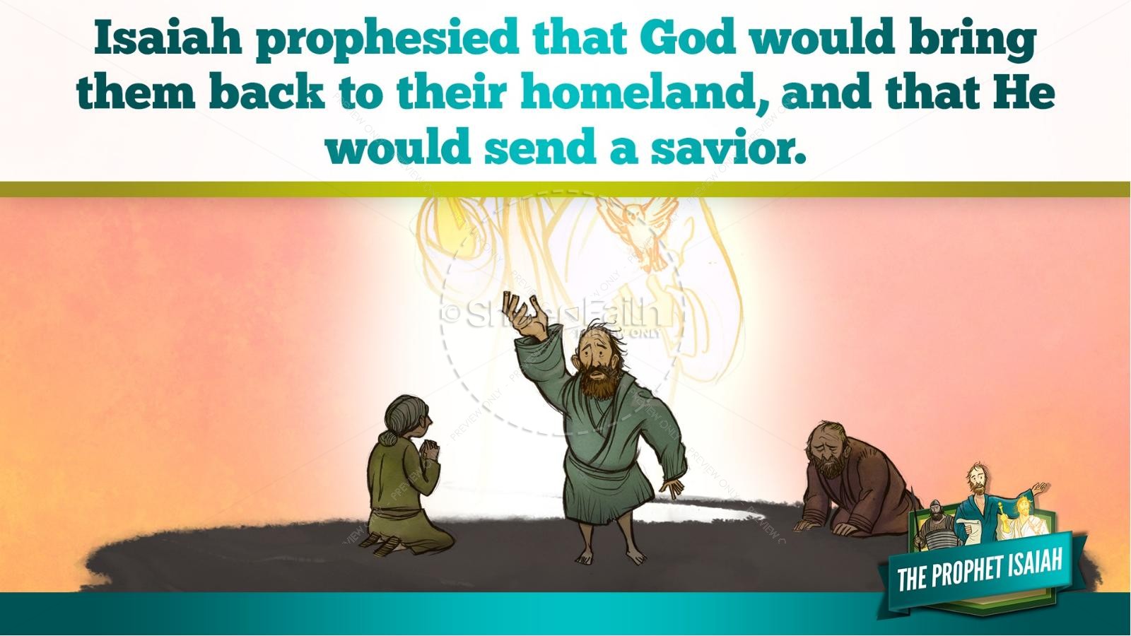 The Prophet Isaiah Kids Bible Story Thumbnail 23