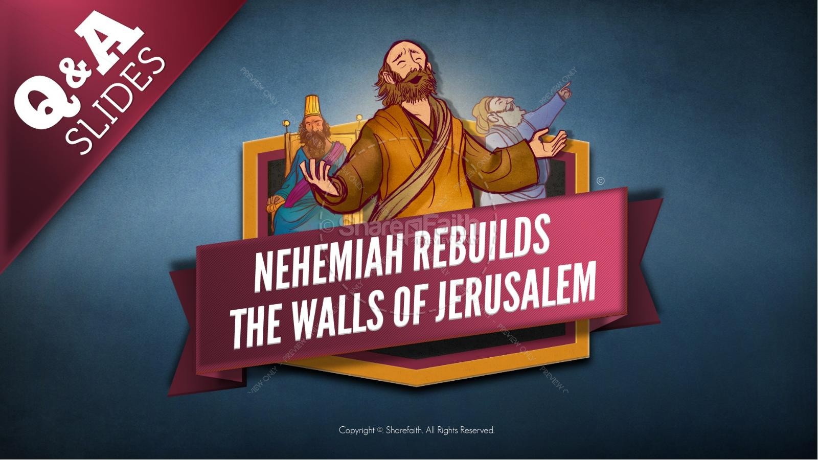 Book of Nehemiah Kids Bible Story Thumbnail 8
