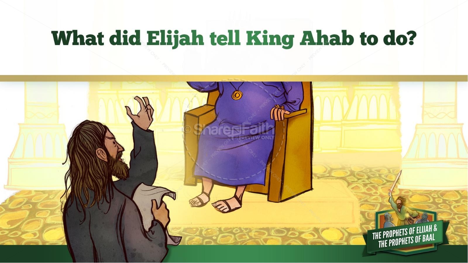 Elijah The Prophet 1 Kings 18 Kids Bible Stories Thumbnail 15