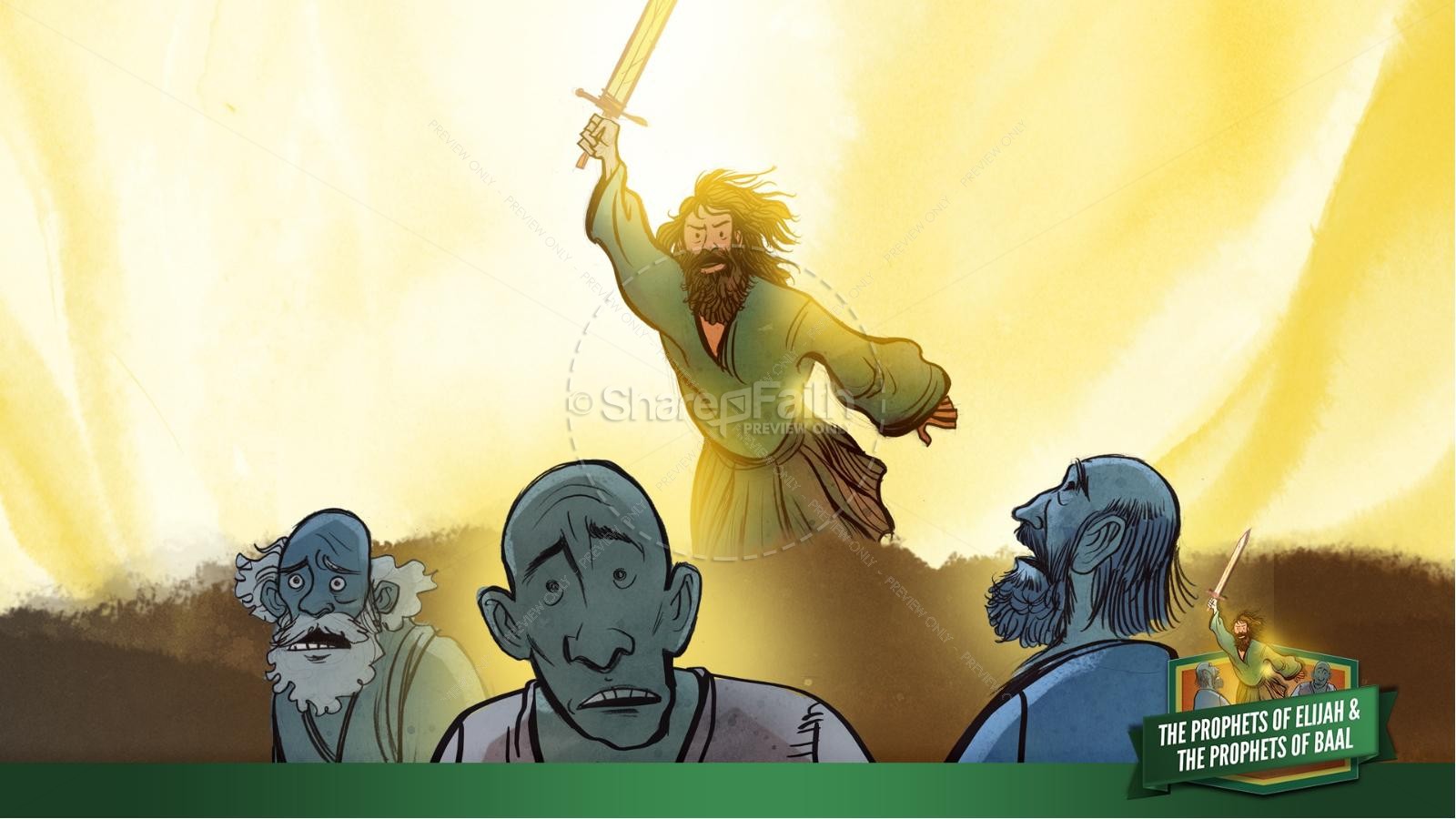 Elijah The Prophet 1 Kings 18 Kids Bible Stories Thumbnail 34