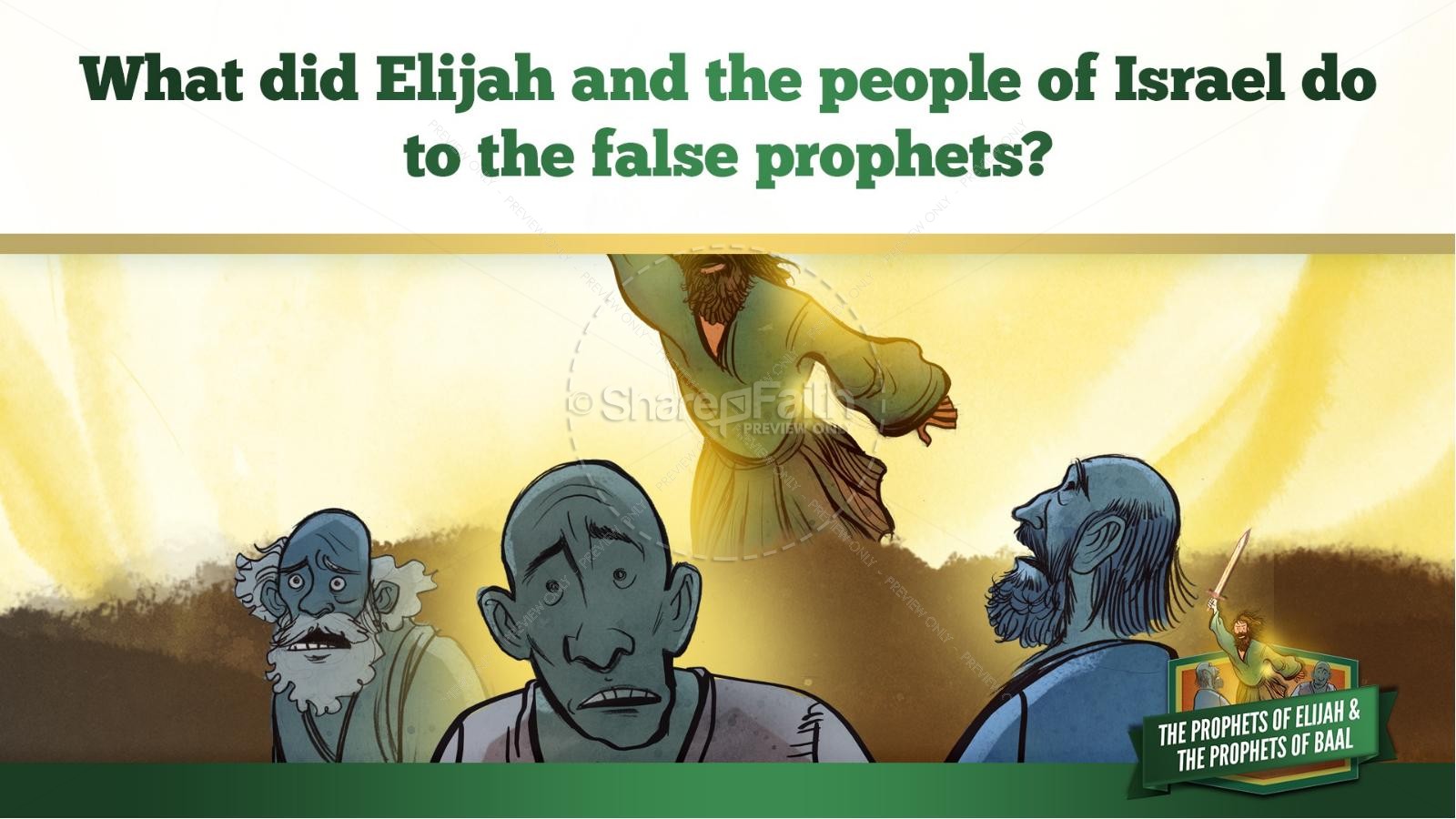 Elijah The Prophet 1 Kings 18 Kids Bible Stories Thumbnail 35