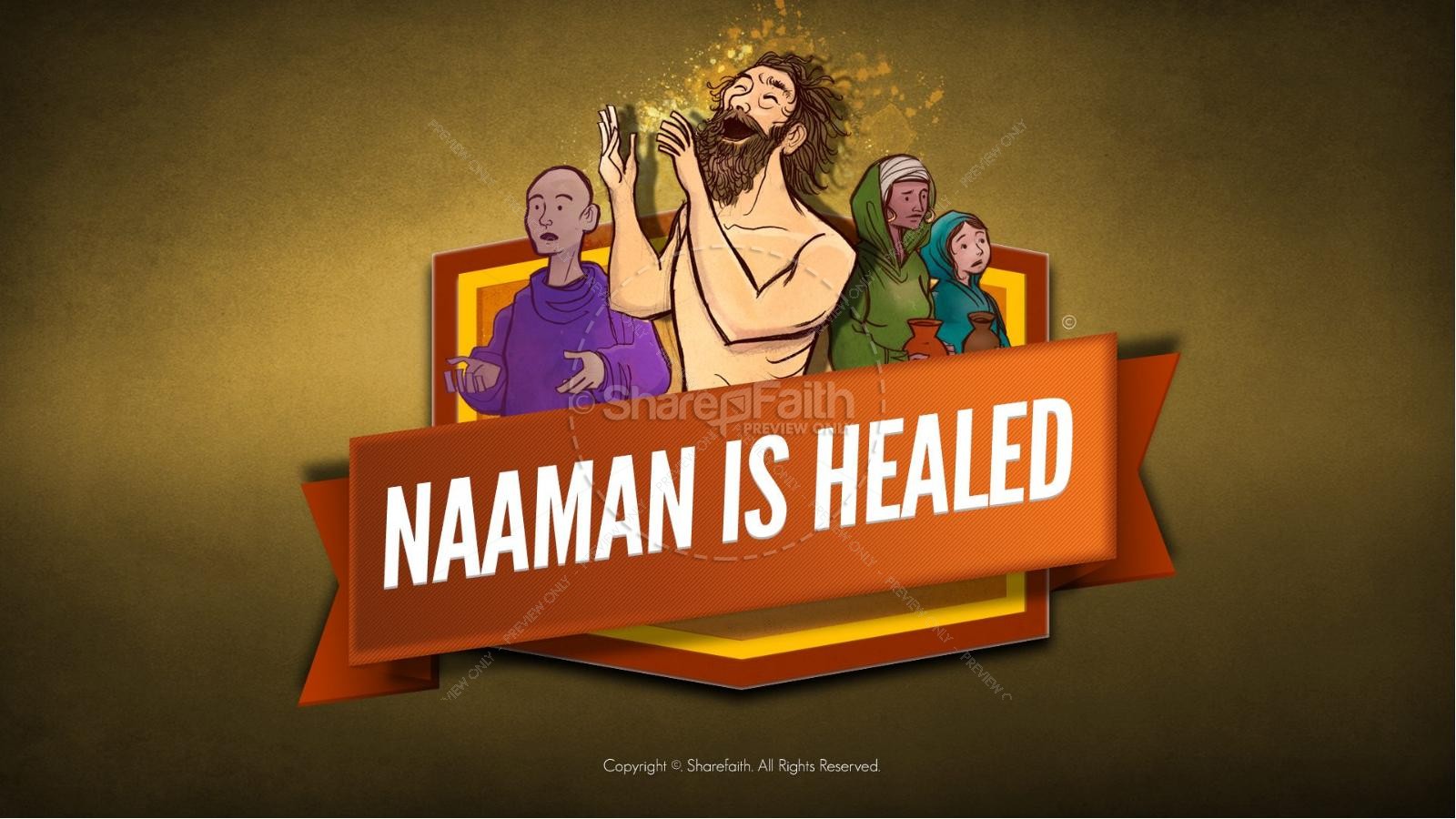 Naaman The Leper 2 Kings 5 Kids Bible Stories