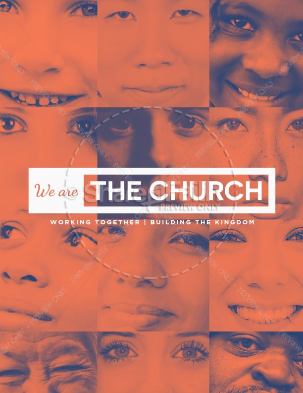 We Are the Church Flyer Thumbnail Showcase