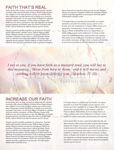 Authentic Faith Church Newsletter | page 2