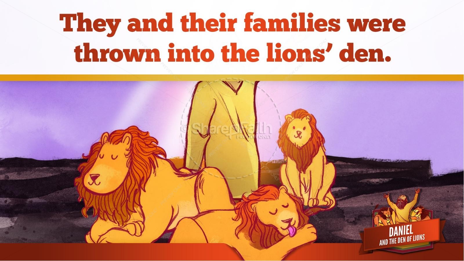 Daniel And The Lions Den Kids Bible Story Thumbnail 39