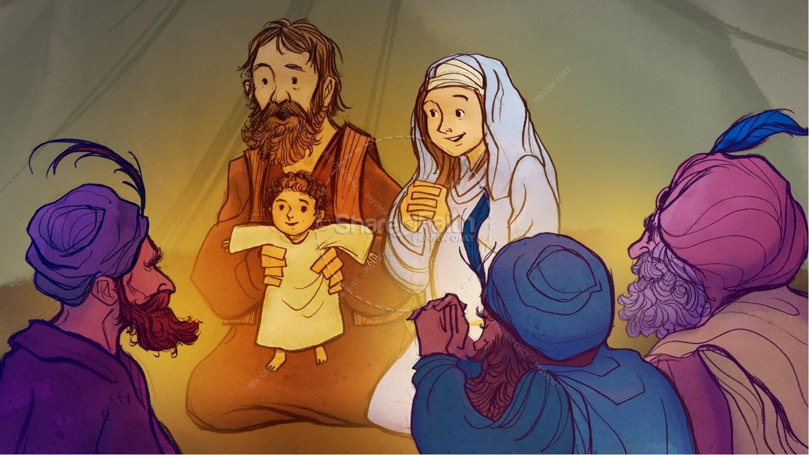The Birth of Jesus Kids Bible Story