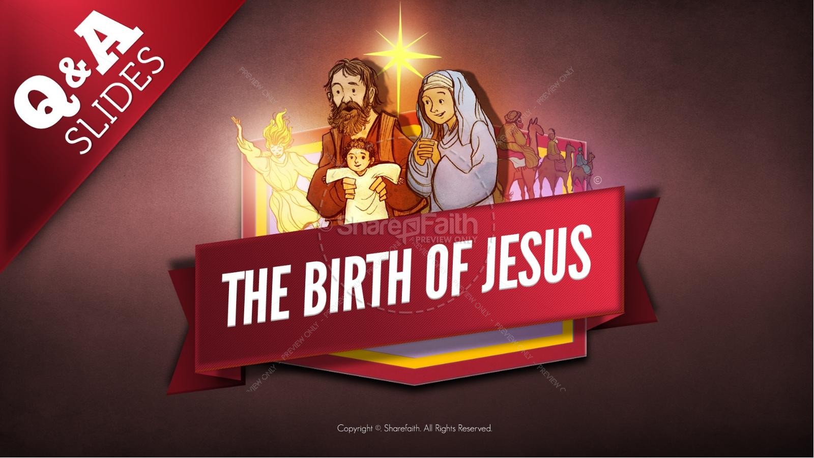 The Birth of Jesus Kids Bible Story Thumbnail 16