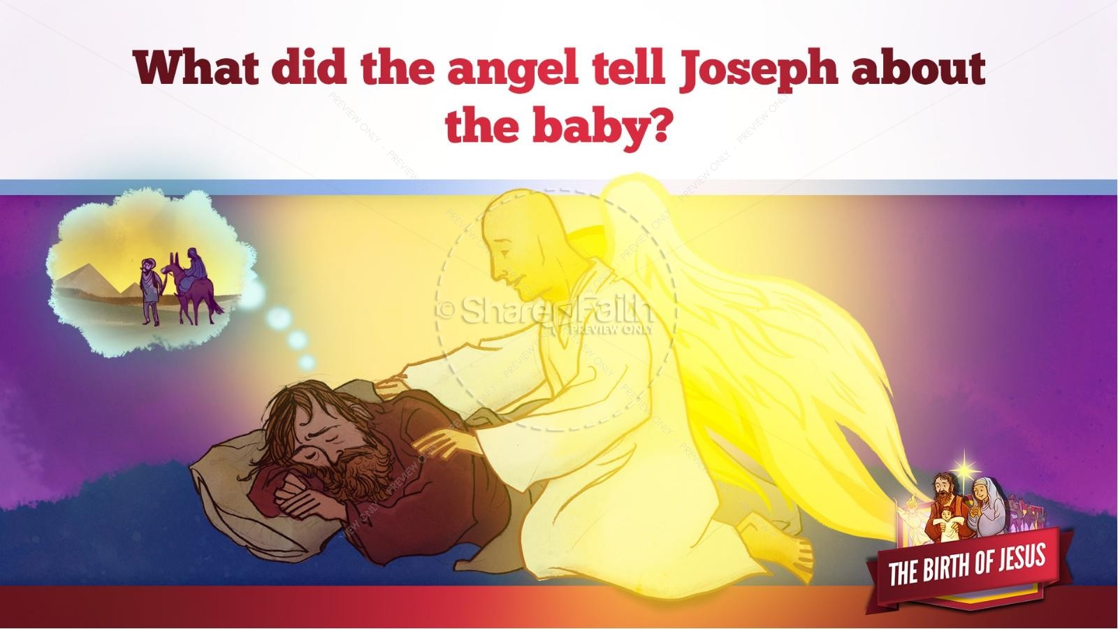 The Birth of Jesus Kids Bible Story Thumbnail 34