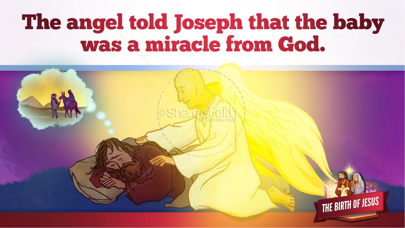 The Birth of Jesus Kids Bible Story Thumbnail 35