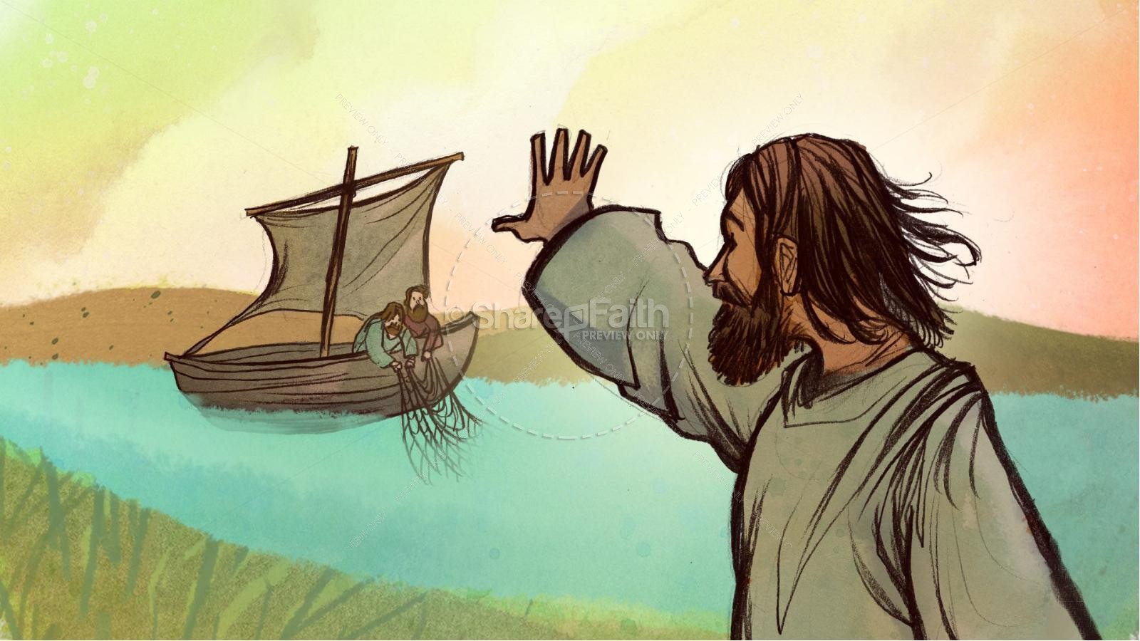 Jesus Chooses His 12 Disciples Kids Bible Story Thumbnail 2