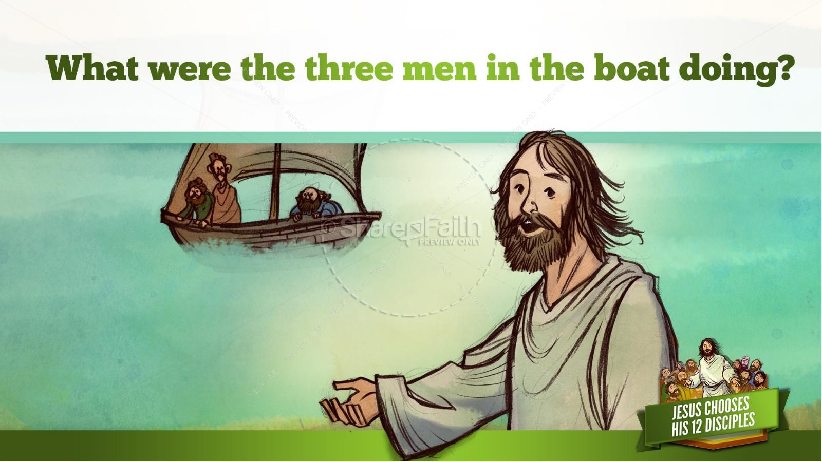 Jesus Chooses His 12 Disciples Kids Bible Story Thumbnail 18