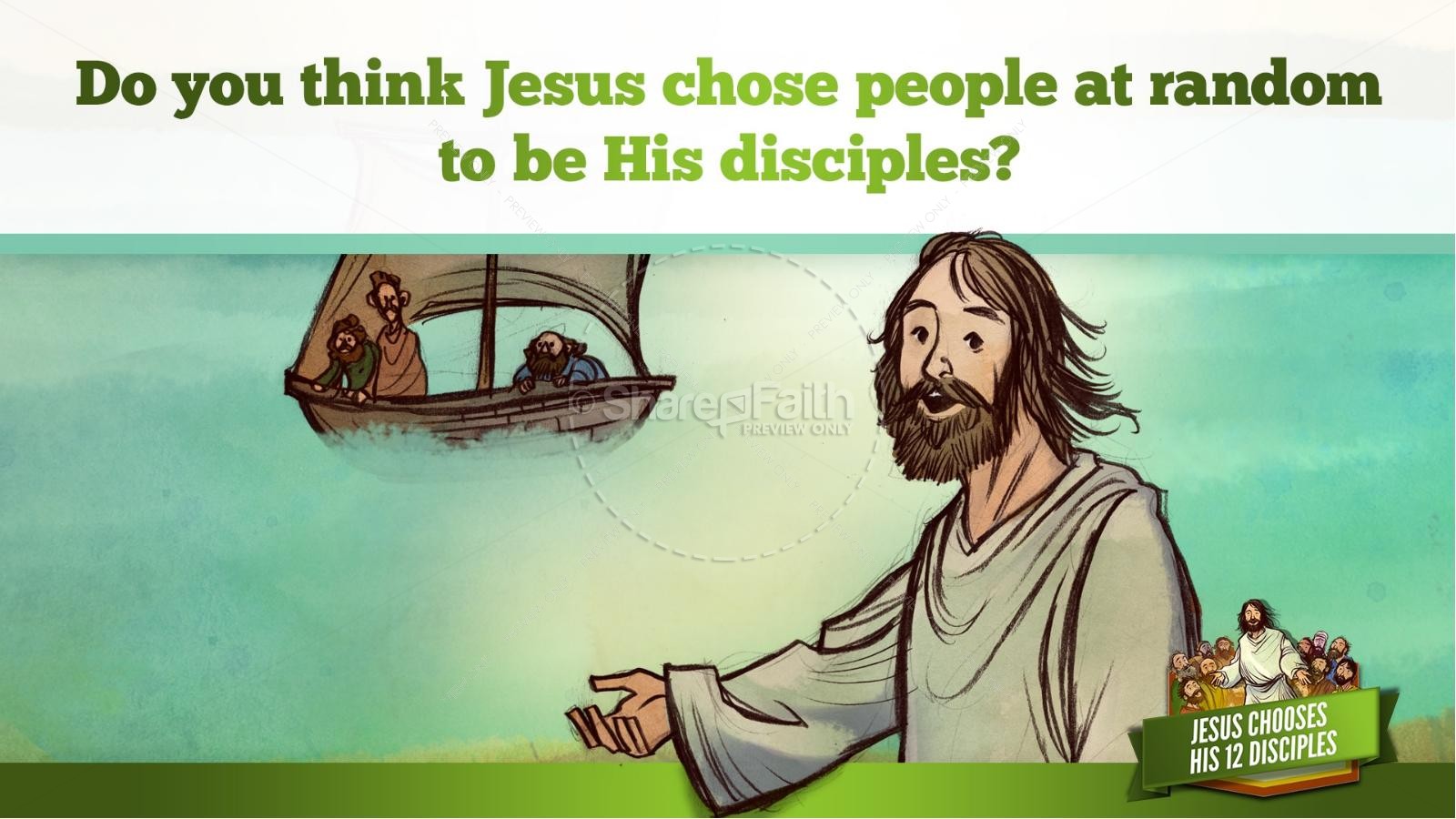 Jesus Chooses His 12 Disciples Kids Bible Story Thumbnail 20