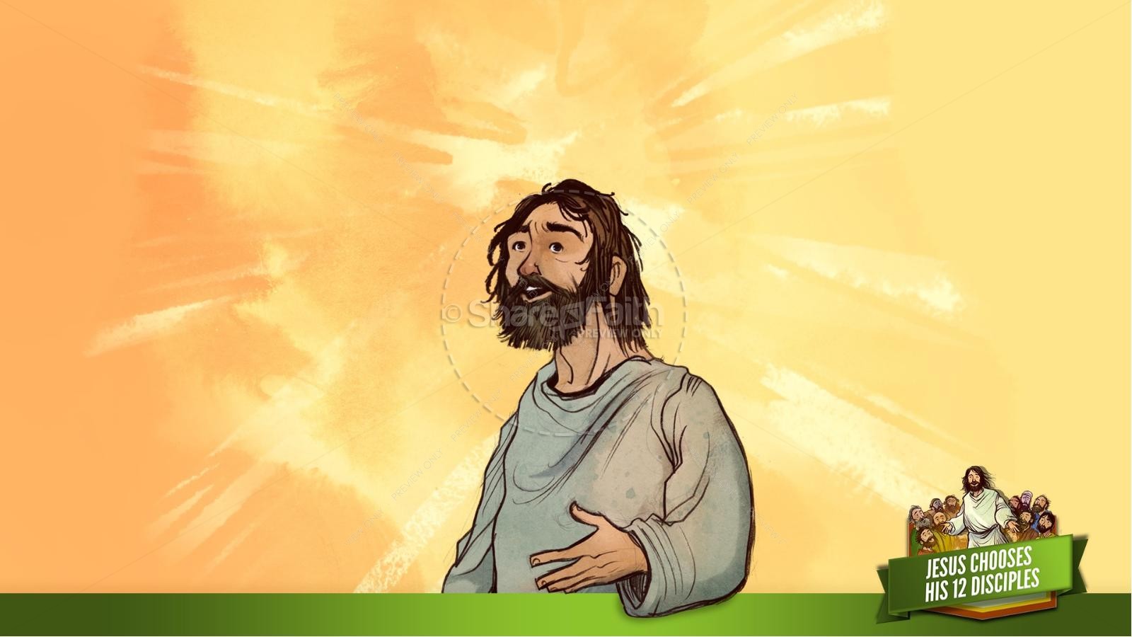 Jesus Chooses His 12 Disciples Kids Bible Story Thumbnail 25
