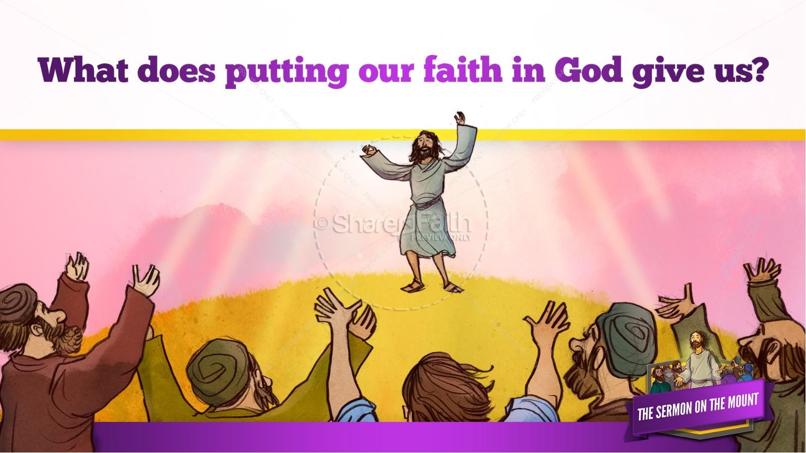 Sermon On the Mount (Beatitudes) Kids Bible Story Thumbnail 30