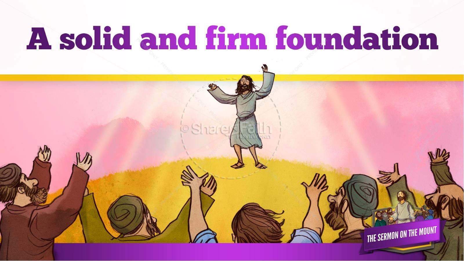 Sermon On the Mount (Beatitudes) Kids Bible Story Thumbnail 31