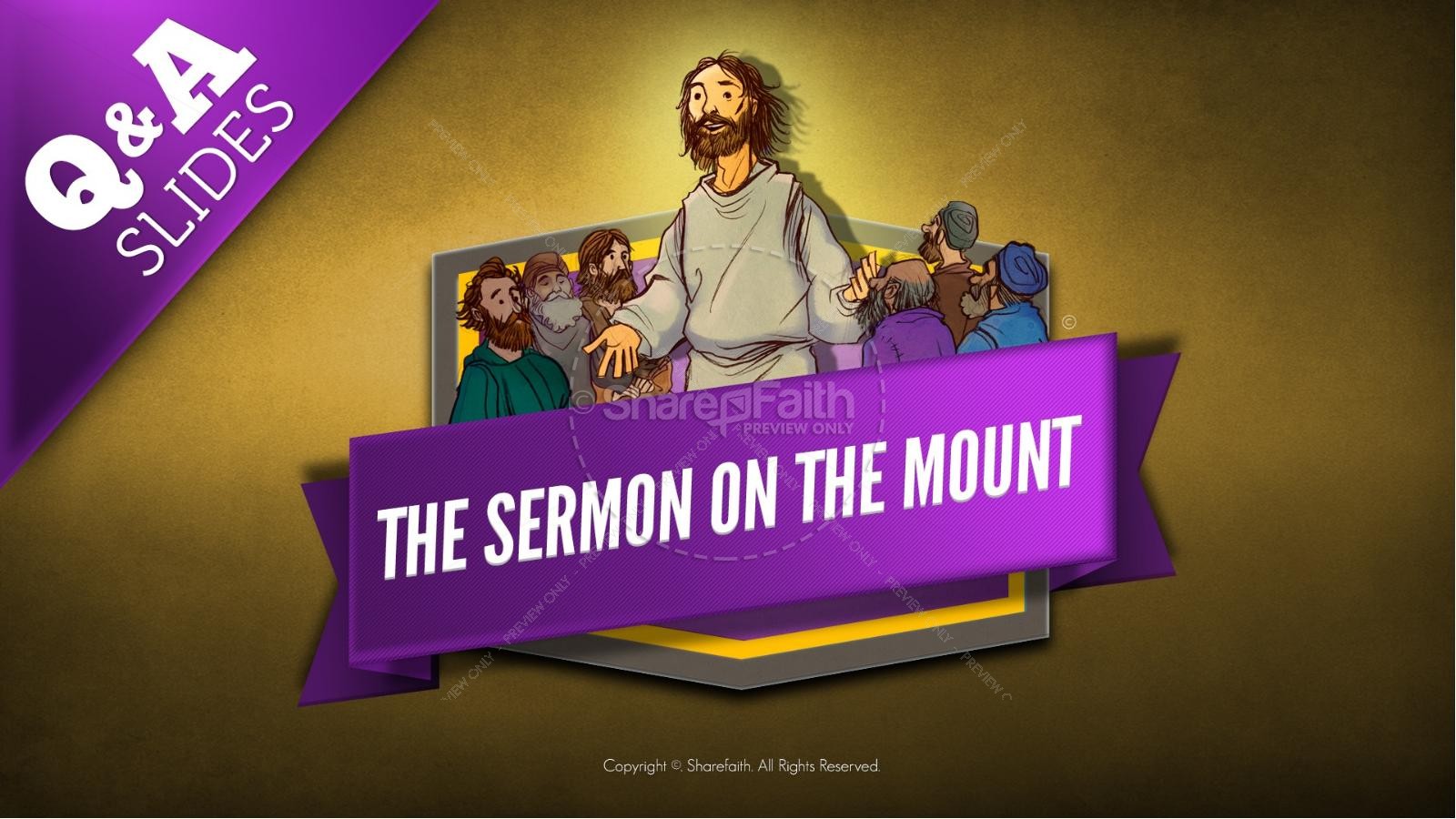 Sermon On the Mount (Beatitudes) Kids Bible Story Thumbnail 8