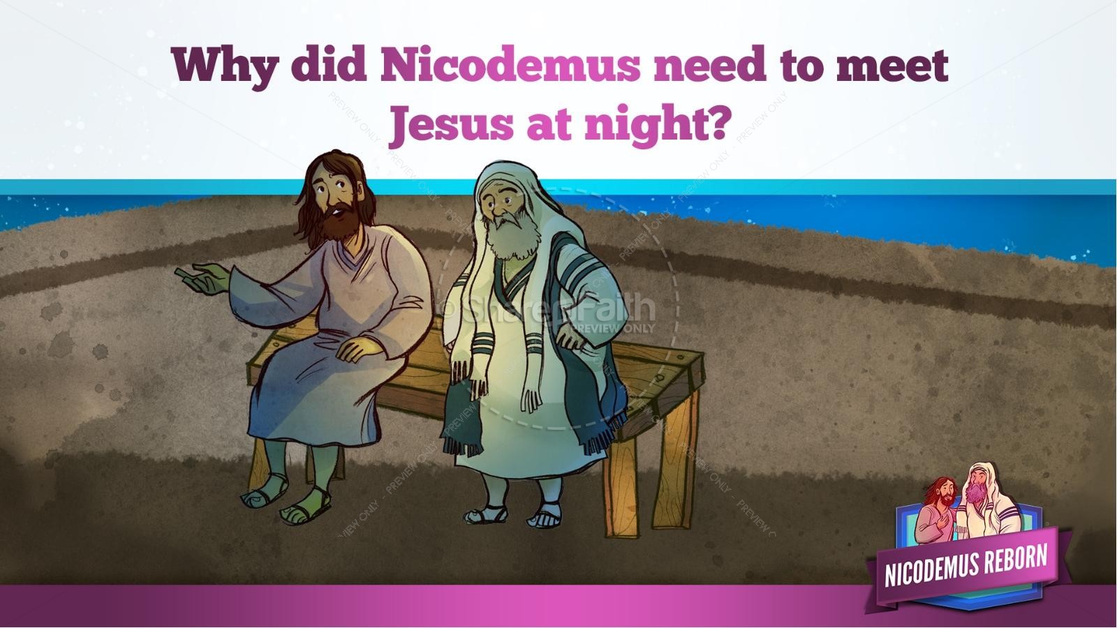 John 3 Nicodemus Bible Story for Kids Thumbnail 18