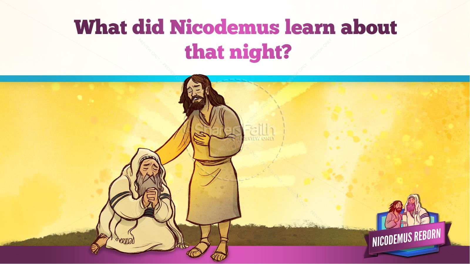 John 3 Nicodemus Bible Story for Kids Thumbnail 30